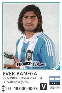 Sticker Ever Banega - Brazil 2014 n. 22 - Rafo