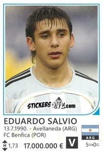 Cromo Eduardo Salvio - Brazil 2014 - Rafo