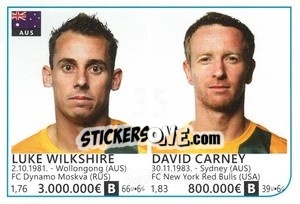 Sticker Luke Wilkshire / David Carney