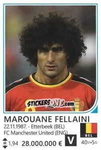 Sticker Marouane Fellaini - Brazil 2014 - Rafo