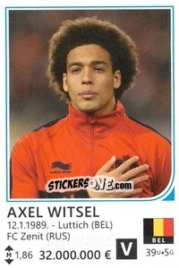 Sticker Axel Witsel - Brazil 2014 n. 59 - Rafo