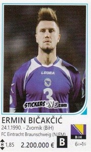 Sticker Ermin Bicakcic - Brazil 2014 - Rafo