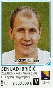 Sticker Senijad Ibricic