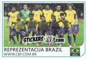 Sticker Reprezentacija - Brazil 2014 n. 82 - Rafo
