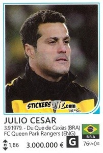 Figurina Julio Cesar - Brazil 2014 - Rafo