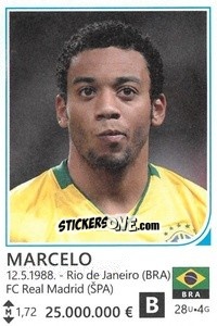 Sticker Marcelo - Brazil 2014 n. 85 - Rafo