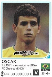 Sticker Oscar - Brazil 2014 - Rafo