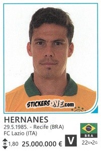 Sticker Hernanes - Brazil 2014 - Rafo