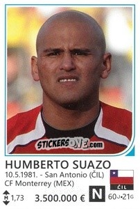 Figurina Humberto Suazo - Brazil 2014 - Rafo