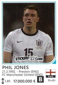 Cromo Phil Jones