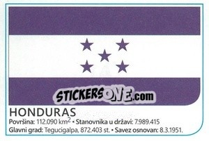 Sticker Flag - Brazil 2014 - Rafo
