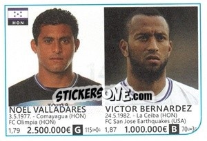 Sticker Noel Valladeres / Victor Bernardez - Brazil 2014 - Rafo