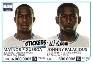 Sticker Maynor Figueroa / Johny Palacios