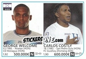 Sticker George Welcome / Carlo Costly