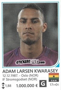 Cromo Adam Larsen Kwarasey