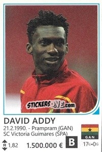 Sticker David Addy - Brazil 2014 n. 169 - Rafo