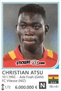 Sticker Christian Atsu