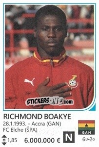 Figurina Richmond Boakye - Brazil 2014 - Rafo