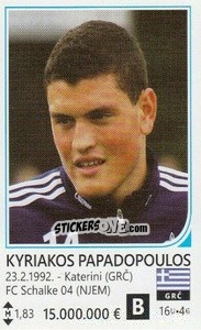 Sticker Kyriakos Papadopoulos - Brazil 2014 - Rafo