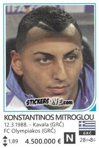 Sticker Kostas Mitroglou - Brazil 2014 - Rafo