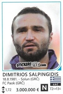 Cromo Dimitris Salpingidis - Brazil 2014 - Rafo