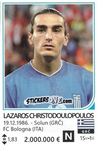 Sticker Lazaros Christodoulopoulos - Brazil 2014 - Rafo