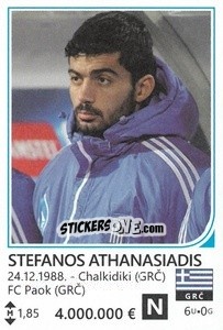 Sticker Stefanos Athanasiadis