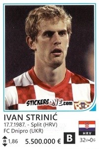 Sticker Ivan Strinic - Brazil 2014 n. 203 - Rafo