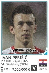 Sticker Ivan Perišic - Brazil 2014 n. 207 - Rafo