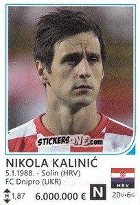 Sticker Nikola Kalinic - Brazil 2014 - Rafo