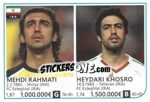 Sticker Mehdi Rahmati / Heydari Khosro