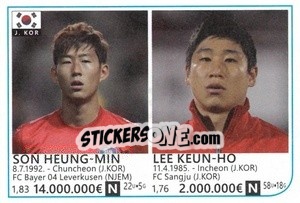 Sticker Son Heung-Min / Lee Keun Ho