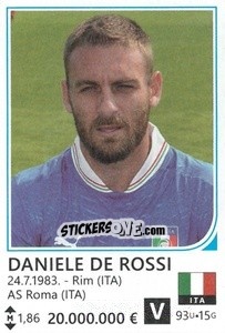 Cromo Daniele De Rossi - Brazil 2014 - Rafo