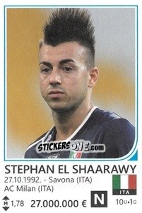 Sticker Stephan El Shaarawy - Brazil 2014 - Rafo