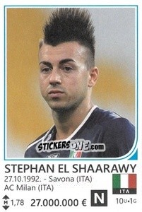 Sticker Stephan El Shaarawy - Brazil 2014 n. 245 - Rafo