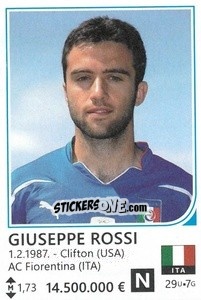 Sticker Giuseppe Rossi - Brazil 2014 n. 247 - Rafo
