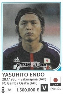 Sticker Yasuhito Endo - Brazil 2014 - Rafo