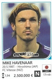 Sticker Mike Havenaar - Brazil 2014 n. 266 - Rafo