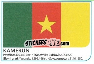 Sticker Flag - Brazil 2014 n. 268 - Rafo