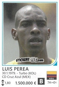 Sticker Luis Perea - Brazil 2014 - Rafo