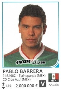 Sticker Pablo Barrera - Brazil 2014 - Rafo