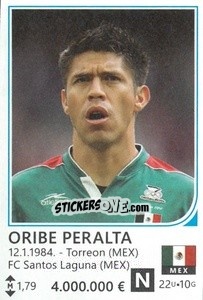 Sticker Oribe Peralta - Brazil 2014 - Rafo