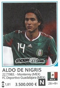 Sticker Aldo De Nigris