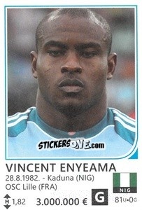 Figurina Vincent Enyeama - Brazil 2014 - Rafo