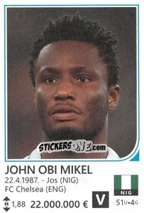 Sticker John Obi Mikel