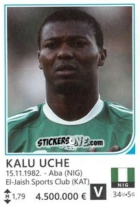 Sticker Kalu Uche - Brazil 2014 n. 326 - Rafo