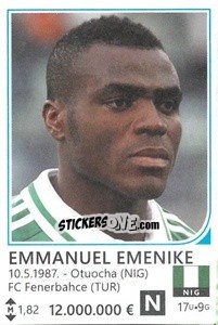 Sticker Emmanuel Emenike - Brazil 2014 - Rafo