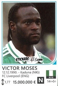 Sticker Victor Moses - Brazil 2014 n. 332 - Rafo