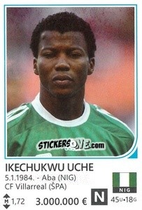 Sticker Ikechukwu Uche - Brazil 2014 - Rafo