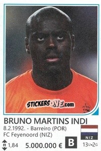 Sticker Bruno Martins Indi - Brazil 2014 - Rafo